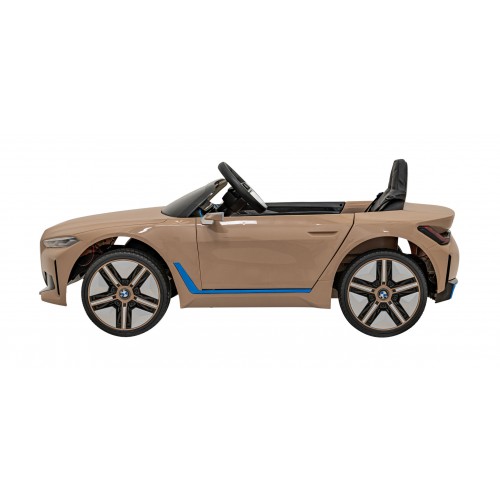 Autko BMW i4 na akumulator dla dzieci Złoty