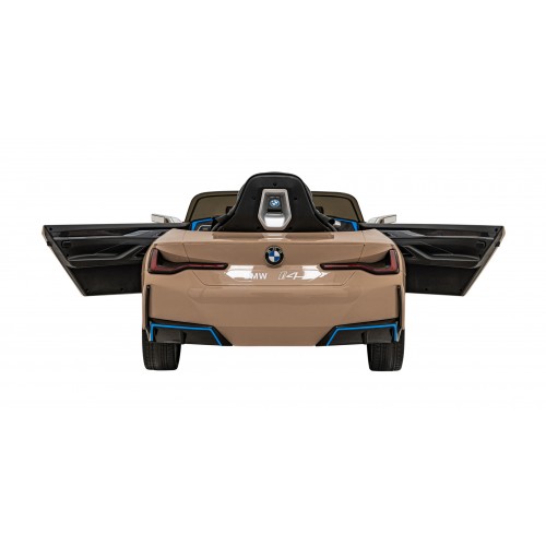 Autko BMW i4 na akumulator dla dzieci Złoty