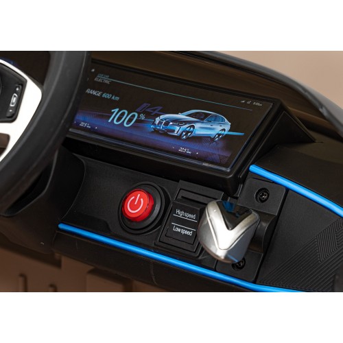 Autko BMW i4 na akumulator dla dzieci Złoty
