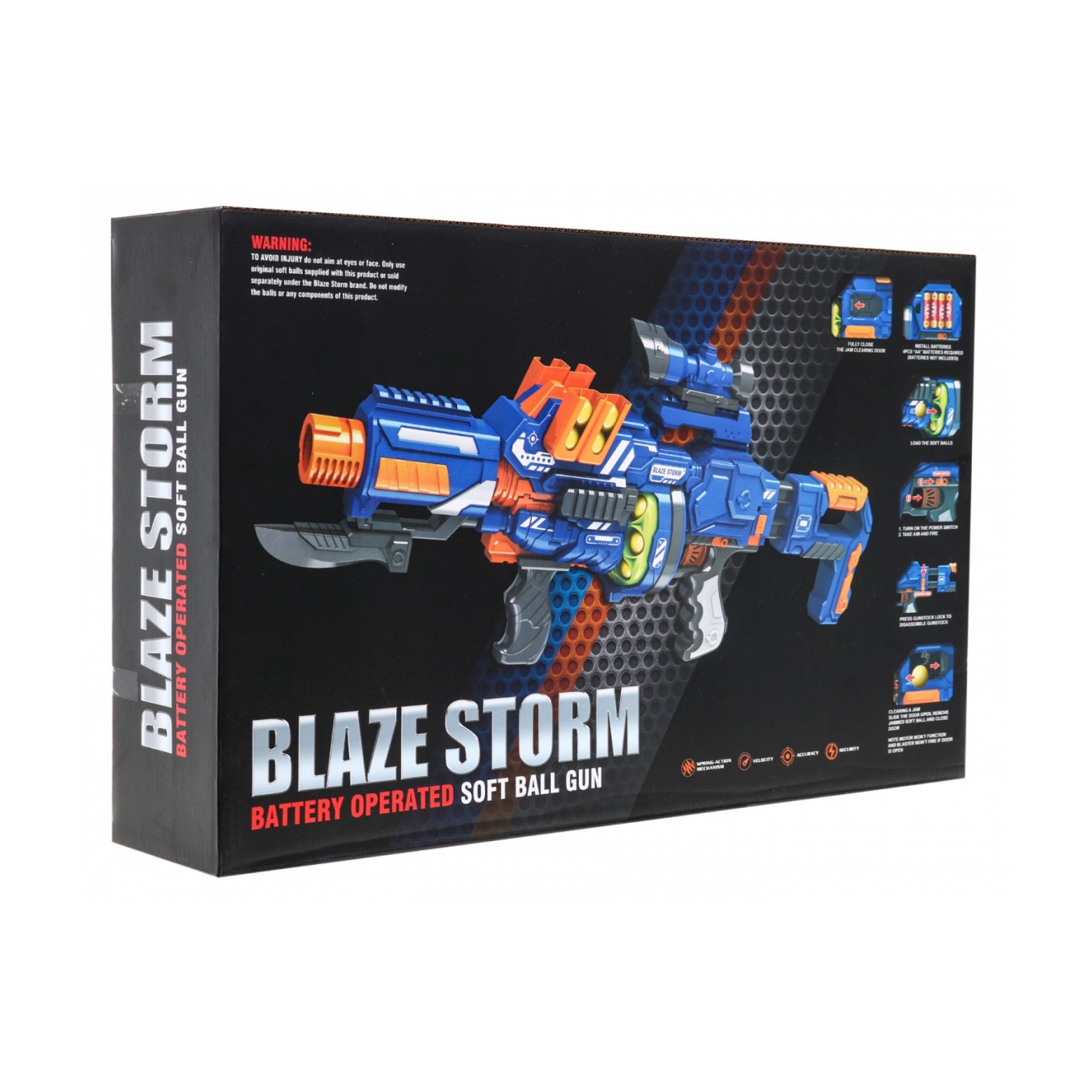Blaze Storm Rifle Blue