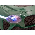 Autko Bentley Bacalar na akumulator dla dzieci Zielony + Pilot + EVA + Wolny Start + Audio LED