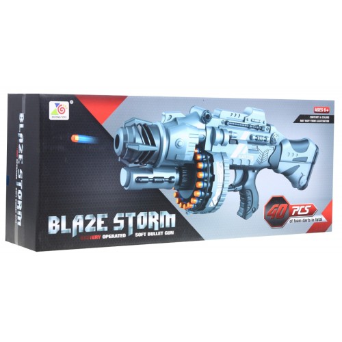 Blaze Storm Srebrny Karabin dla dzieci