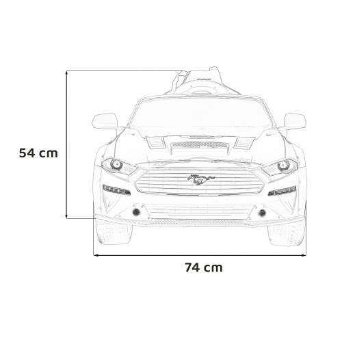 Pojazd Ford Mustang GT Lakier Czarny