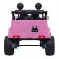 Toyota FJ Cruiser dla dzieci Różowy + Pilot + Napęd 4x4 + Audio LED + EVA + Wolny Start