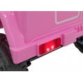 Toyota FJ Cruiser dla dzieci Różowy + Pilot + Napęd 4x4 + Audio LED + EVA + Wolny Start