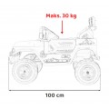 Toyota FJ Cruiser dla dzieci Beżowy + Pilot + Napęd 4x4 + Audio LED + EVA + Wolny Start