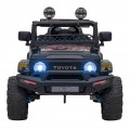 Toyota FJ Cruiser dla dzieci Czarna terenówka + Pilot