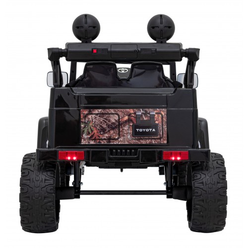 Toyota FJ Cruiser dla dzieci Czarna terenówka + Pilot