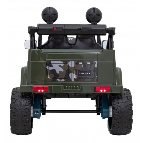 Toyota FJ Cruiser dla dzieci Moro + Pilot + Napęd 4x4 + Audio LED + EVA + Wolny Start