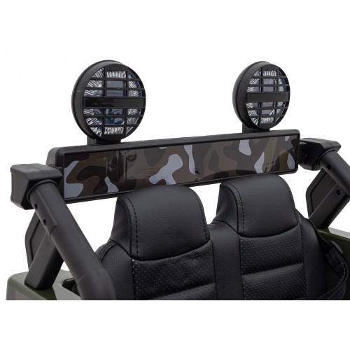 Toyota FJ Cruiser dla dzieci Moro + Pilot + Napęd 4x4 + Audio LED + EVA + Wolny Start