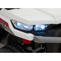 Auto Pick-Up Speed 900 dla dzieci Biały + Napęd 4x4 + Ruchomy kiper + Bagażnik + Pilot + Łopatka + Audio LED