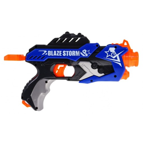 Sprężynowy Pistolet dla dzieci 8+ Blaze Storm 5 pocisków Kulek z pianki + Ręczny mechanizm