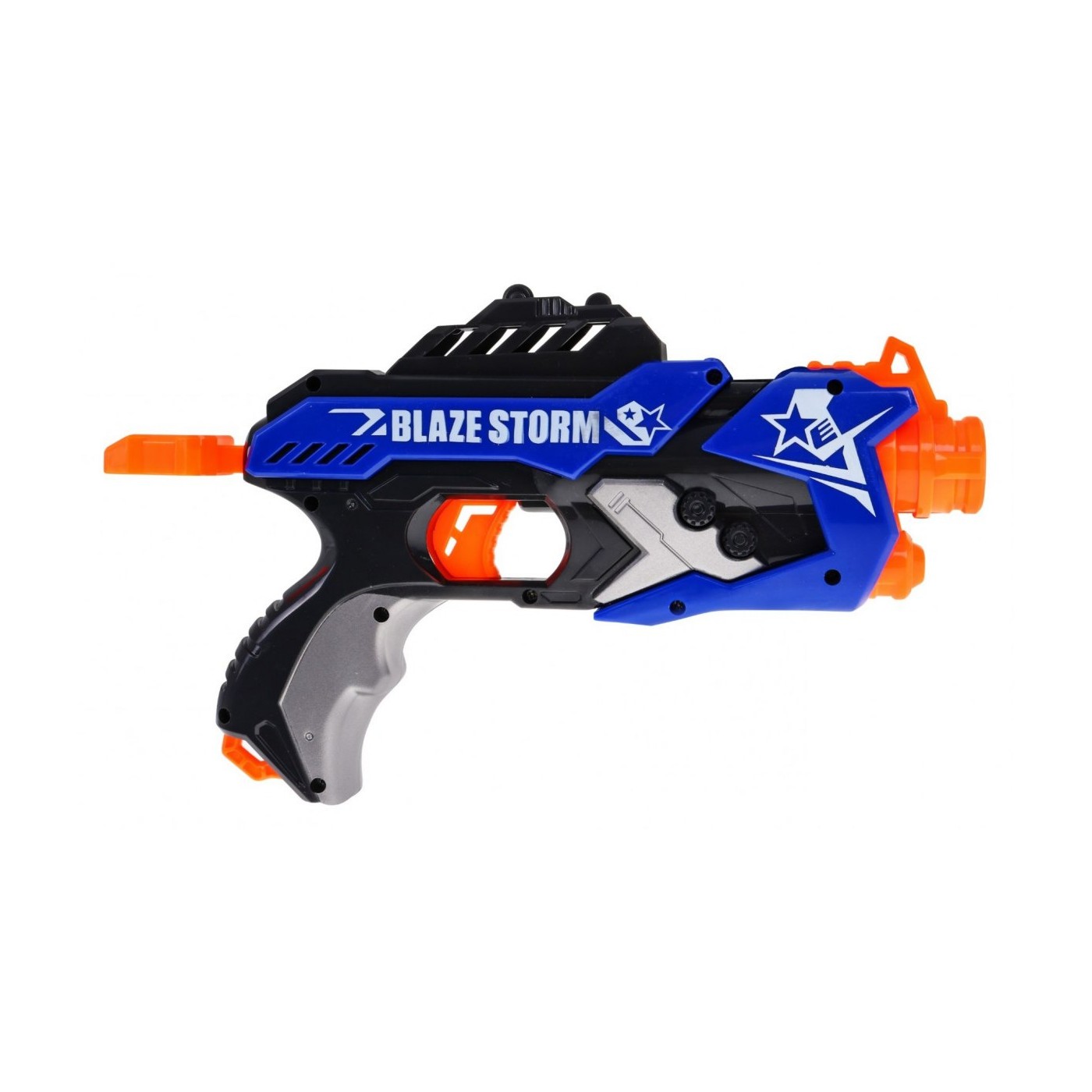 Sprężynowy Pistolet dla dzieci 8+ Blaze Storm 5 pocisków Kulek z pianki + Ręczny mechanizm