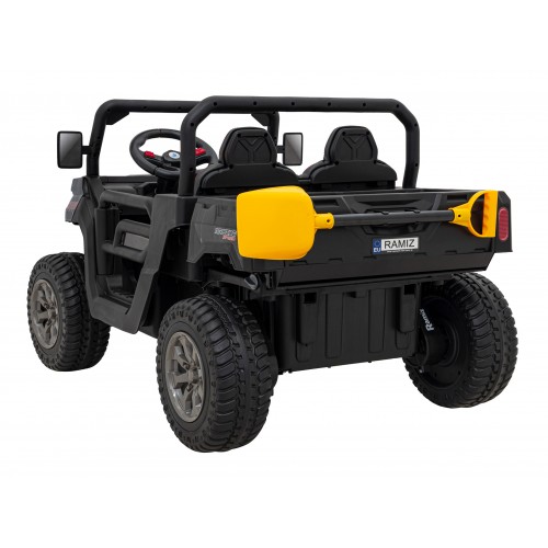 Auto Pick-Up Speed 900 dla dzieci Czarny + Napęd 4x4 + Ruchomy kiper