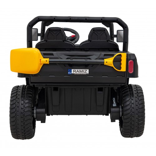 Auto Pick-Up Speed 900 dla dzieci Czarny + Napęd 4x4 + Ruchomy kiper