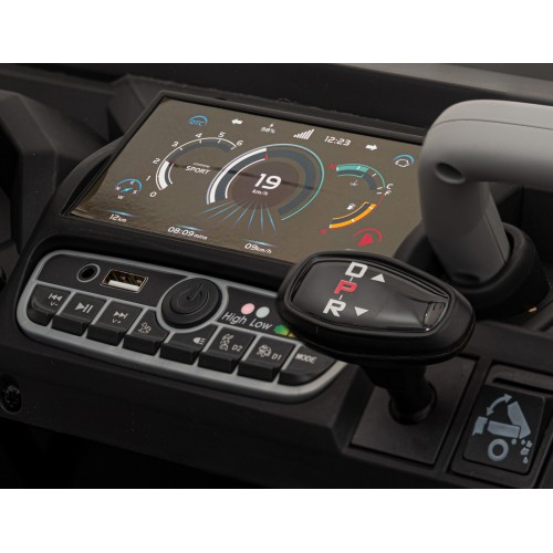 Auto Pick-Up Speed 900 dla dzieci Czarny + Napęd 4x4 + Ruchomy kiper
