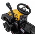 Traktor Spychacz G320 dla najmłodszych dzieci Żółty + Ruchoma łyżka + Melodie + Klakson + Światła LED