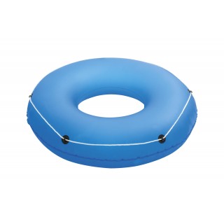 Dmuchane Kółko do pływania dla dzieci 12+ i dorosłych Niebieski BESTWAY 119cm + Linka holownicza