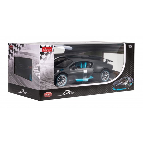 Bugatti Divo srebrny RASTAR model 1:14 Zdalnie sterowane auto + Pilot