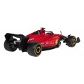 Ferrari F1 75 czerwony RASTAR model 1:12 Zdalnie sterowany bolid + Pilot 2,4 GHz + Naklejki