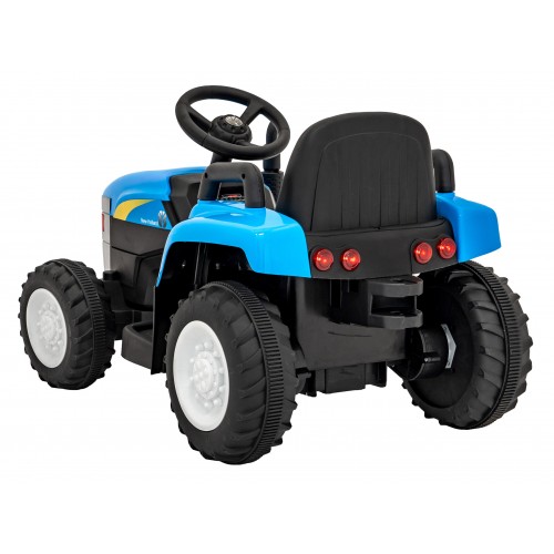 Traktor z Przyczepą New Holland T7 Niebieski