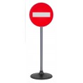 Zestaw 5 Znaków Drogowych dla dzieci 3+ Znaki na stojaku + Nauka zasad ruchu drogowego