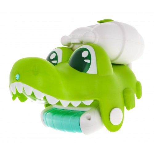 Pistolet wodny Krokodyl na rękę dla dzieci 18m+ Ręczna sikawka + Zabawka do kąpieli