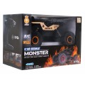 Crawler Monster dla dzieci 6+ Zdalnie sterowany Złoty model 1:18 Ekstremalna jazda