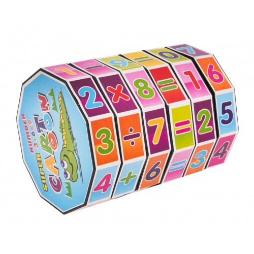 Walec Matematyczny dla dzieci 3+ Zabawka edukacyjna + Żywe kolory + Kompaktowe wymiary