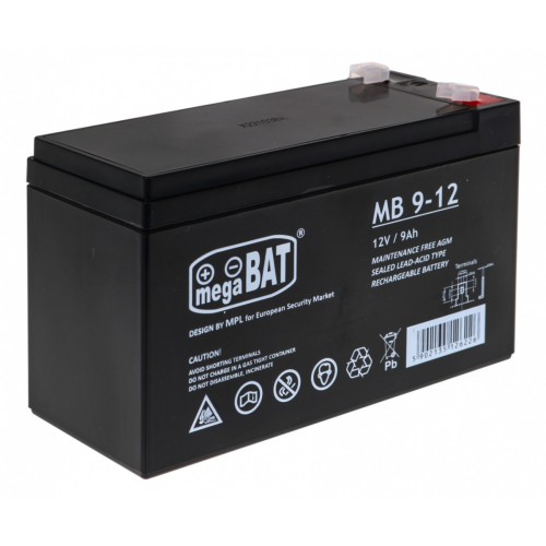 Vehicle parts battery 12V 9AH