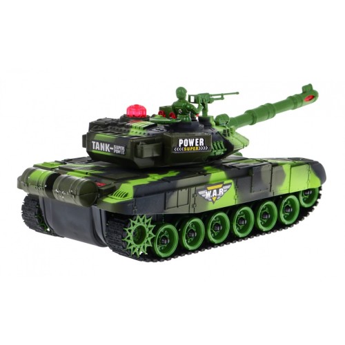 R/C tank Camouflage Green 2.4 GHz