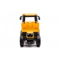 Pojazd MEGA Traktor D68 Z Przyczepką Żółty