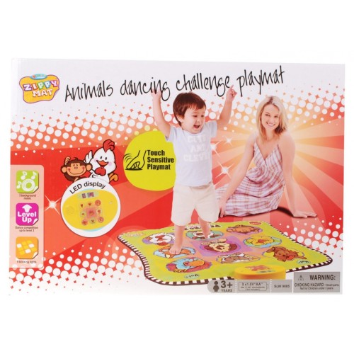 Dancing Twister Mat Animals