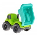 Zestaw 4 Pojazdów z BIOplastiku dla dzieci 18m+ Ruchome elementy + Ekologiczny materiał