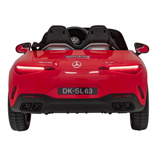 Pojazd Mercedes Benz AMG SL63 Czerwony