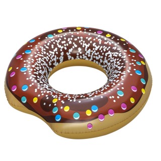 Duże kółko do pływania dla dzieci Donut Brązowy BESTWAY 107cm Winyl