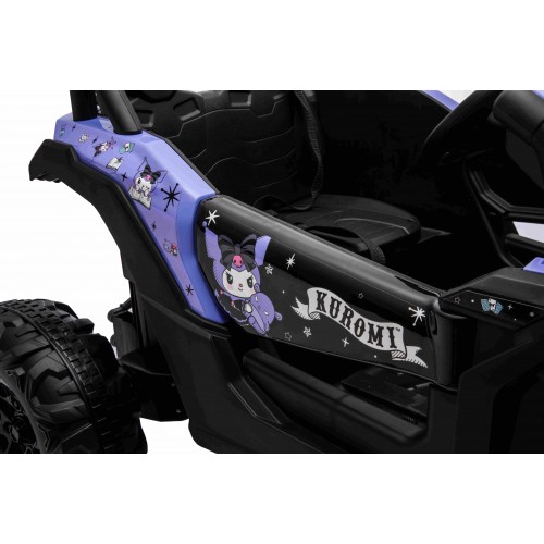 Pojazd Buggy ATV Defend 4x4 Fioletowy Licencja KUROMI