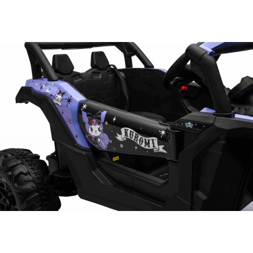 Pojazd Buggy ATV Defend 4x4 Fioletowy Licencja KUROMI