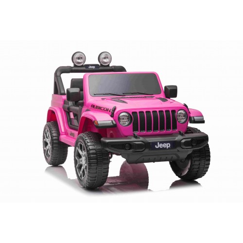 Pojazd Jeep Wrangler Rubicon Różowy