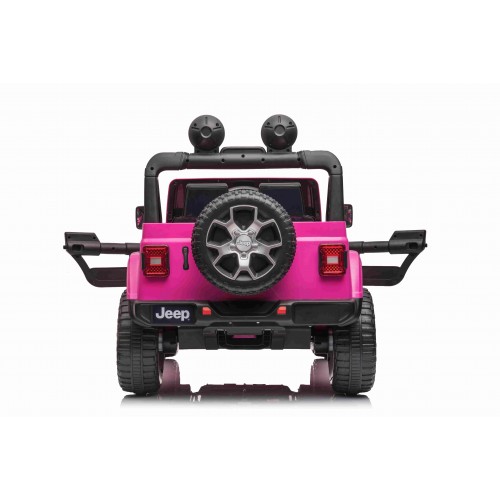 Pojazd Jeep Wrangler Rubicon Różowy