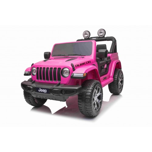 Pojazd Jeep Wrangler Rubicon Różowy