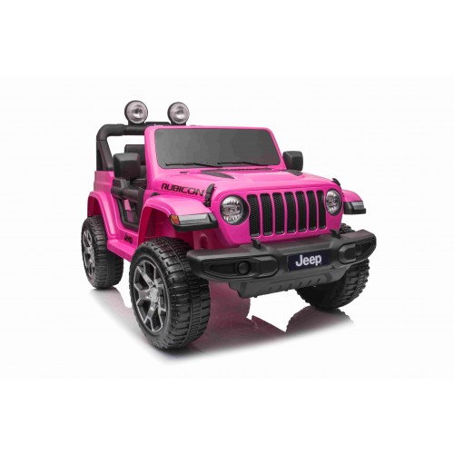 Pojazd Jeep Wrangler Rubicon Różowy