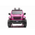 Pojazd Jeep Wrangler Rubicon Różowy