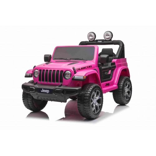 Pojazd Jeep Wrangler Rubicon Różowy