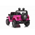 Pojazd Jeep Wrangler Rubicon Różowy