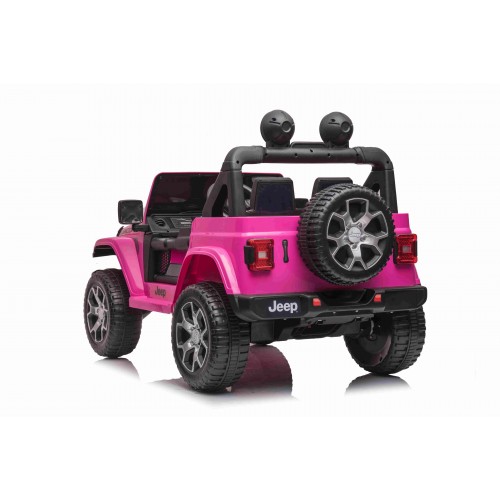 Pojazd Jeep Wrangler Rubicon Różowy
