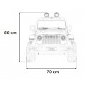 Pojazd Jeep Wrangler Rubicon Różowy