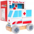 Wooden Car Ambulance