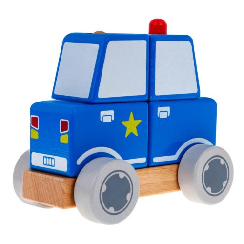 Wooden Car Police