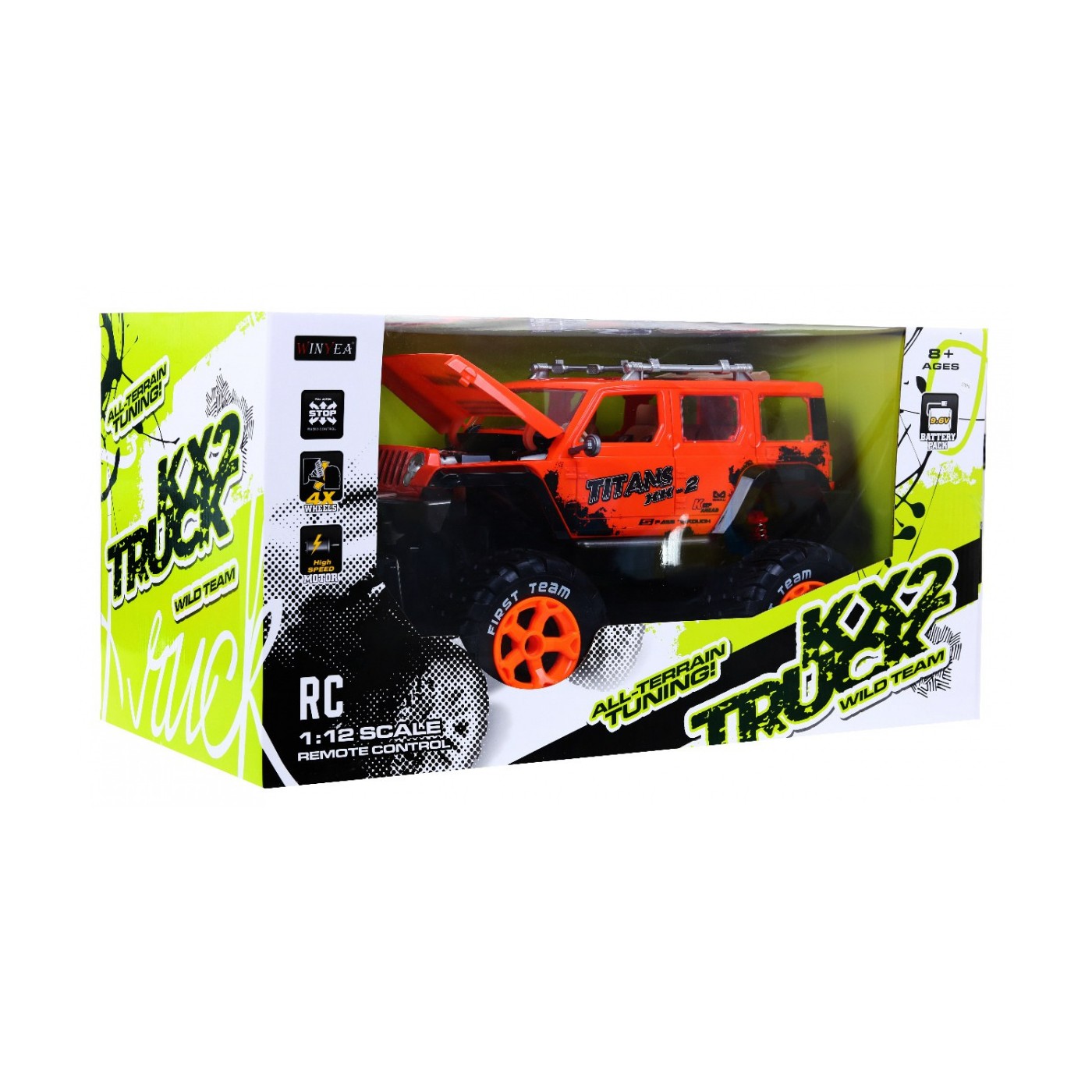 R C toy car AllRoad 1 12 Orange